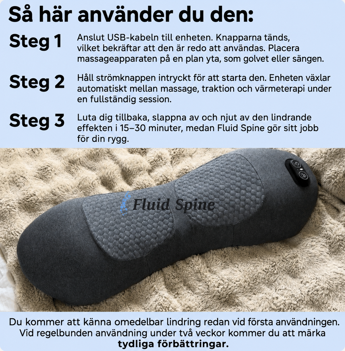 FluidSpine™ - Trippel Fusion Massager